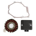 thumbnail image 3 of Estator magnético + rectificador de voltaje + junta para Yamaha YZF R6 YZF-R6 R6S 2003-2005, 3 of 9