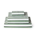 thumbnail image 1 of Mellanni Juego de sábanas individuales – 3 piezas Iconic Collection – Sábanas de lujo de hotel extra suaves – Resistente a las arrugas y a las manchas (Twin Oxford Stripe Sage), 1 of 1