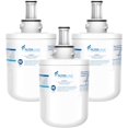 thumbnail image 1 of FilterLogic DA29-00003G Replacement Refrigerator Water Filter, Compatible with Samsung DA29-00003G, DA29-00003B, RSG257AARS, RFG237AARS, DA29-00003F, HAFCU1, RFG297AARS, RS22HDHPNSR, WSS-1, 3 Pack, 1 of 8