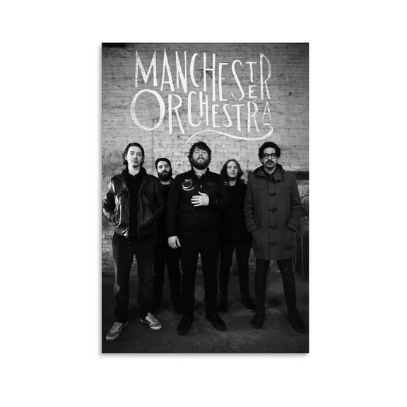 Manchester Orchestra Canvas Poster Bedroom Decor Office Decor Gifts Unframe-style