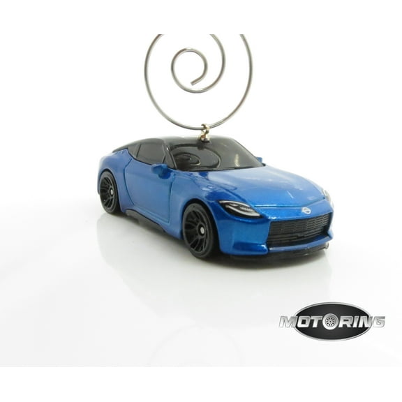 2023 '23 Nissan Z Blue Car Rare Christmas Tree Ornament Diecast