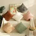 thumbnail image 3 of Decorative Throw Pillow for Sofa Bed Chair, Sculpted Texture Accent Cushion Series for Modern Cozy Home Styling,2-Pack, 3 of 11