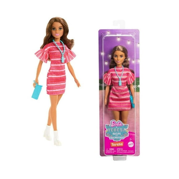 Muñeca Barbie Receta de la amistad de Teresa