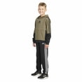 thumbnail image 3 of Adidas Youth Fleece Hoodie Lrg/Olive, 3 of 4