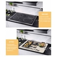 thumbnail image 3 of nqOlkjepod Large Induction Cooktop Protector Mat 24"x21", Happy Father's Day Stove Top Covers for Electric Stove, Funny Bow Beard Watercolor Decorative Stove Burner Cover Mats, Glass Top Stove Cover, 3 of 8