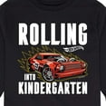 thumbnail image 3 of Hot Wheels - Rolling Into Kindergarten - Youth Long Sleeve Graphic T-Shirt, 3 of 5