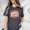 thumbnail image 3 of Retro Love Mama Womens Graphic Tee Mom Shirt Novelty Top Casual, 3 of 6