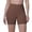 Bronze, variant on Ice Feel Breathable Friendly Tight High Waist Yoga Shorts for Running Workout Fitness Compression Wicking Seamless Lightweight Summer Stretch Women Running Short Women Yoga Shorts with
