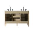 thumbnail image 7 of Elegant Lighting VF29654DGR Blakely 54" Free Standing Double Basin Vanity Set - Grey, 7 of 7