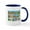 White/Navy Inside, variant on CafePress - Great Throwing Arm Mug - 11 oz Ceramic Mug - Novelty Coffee Tea Cup