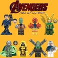 thumbnail image 2 of Alician Super Hero Mini Figure Bulding Blocks Loki Doctor Doom Fantastic X0271, 2 of 8