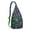 Green-139, variant on Dinosaur Pattern Sling Backpack - Colorful Jurassic World Design Crossbody Bag, Multi-Pocket Daypack