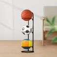 thumbnail image 3 of Étagère de Rangement Verticale à 3 Niveaux pour Balles de Basketball pour Enfants, 3 of 9