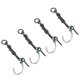 thumbnail image 4 of Aparejo de carpa, Pesca de carpa Ronnie Rig Pesca de carpa Ronnie Rig Anzuelos de pesca impulsados por el rendimiento, 4 of 9