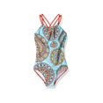 thumbnail image 1 of Kanu Surf Big Girls' Jasmine Beach Sport Halter One Piece, 1 of 2
