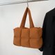 thumbnail image 4 of Bolsa nube Simple bolsas hinchadas estéticas para mujer Color sólido acolchado gran capacidad bolso mano suave en la bolsos a moda, 4 of 9