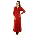 thumbnail image 5 of Women's Long Sleeve Empire Maxi Dress, 5 of 5