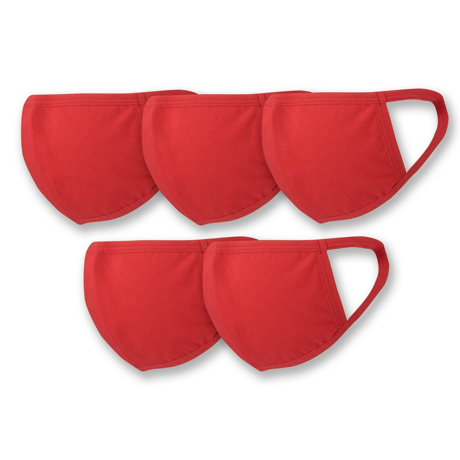 ASA TECHMED Super Premium 3-Ply Reusable Face Mask in Multiple Colors - Breathable Comfort, Non-Surgical Safety Mask, Fully Machine Washable,for Office School Outdoors - (4-Pack)