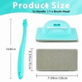 thumbnail image 2 of Window Screen Cleaning Brush Tool,Hidden Hair And Dust Remover For Fiberglass And Aluminum Screens,Effortlessly Cleans Without Damage For Home Windows Doors And Household Maintenance-A, 2 of 2