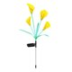 thumbnail image 2 of Artificial Solar Light Ground Stake Fake Flower For Garden Outdoor Faux With LED Lamp Waterproof Yard Decoration For Patio, 2 of 6