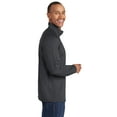 thumbnail image 3 of Sport-Tek Tall Sport Wick Stretch 1/2 Zip Pullover-XLT (Charcoal Grey), 3 of 6