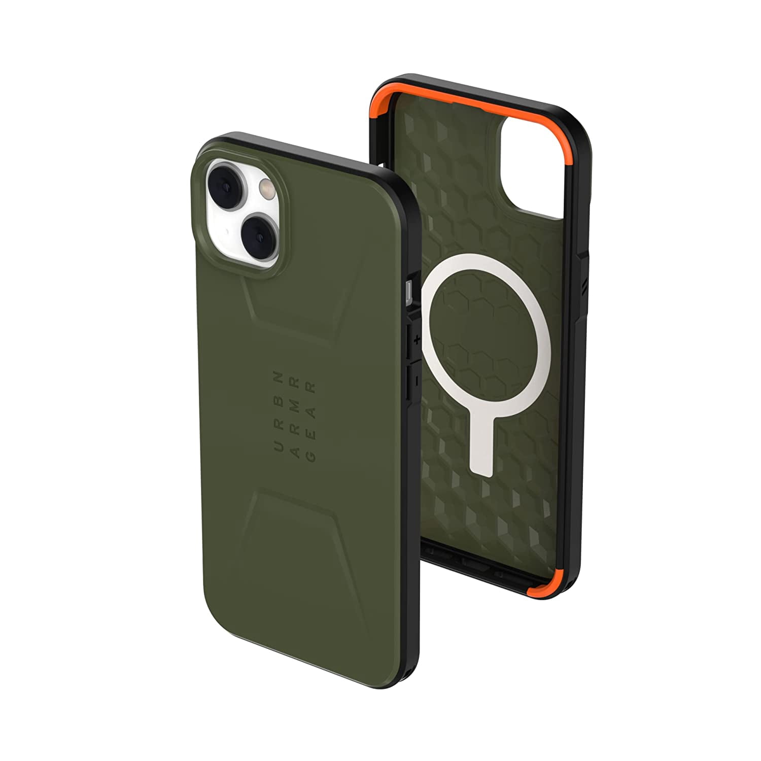 URBAN ARMOR GEAR [U] By UAG Designed For IPhone 14 Case White Marshmallow 6.1" Lucent 2.0 Built-in Magnet Compatible With MagSafe Charging Slim