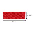 thumbnail image 3 of Real Bright Soft Car Interior Carbon Fiber Sticker DecorationRed Carbon Fiber Interior Radio Panel Cover Sticker For 2000-03 Honda S2000Auto Car Protection Interior Accessories, 3 of 8