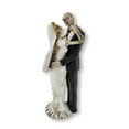thumbnail image 1 of Bride and Groom Skeletons Wedding Statue Cake Topper Halloween, 1 of 3