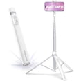 thumbnail image 1 of Trípode KraftGeek para teléfono móvil, 168 cm, selfie stick, para iPhone, blanco, 1 of 7