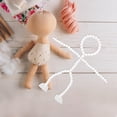 thumbnail image 4 of BESTYASH Plastic Joints for Dolls with Thin Footplate for DIY Craft Projects 1Pcs, 4 of 8