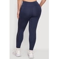 thumbnail image 4 of Women's Plus Size Mesh Detail Cell Phone Pocket Leggings, 4 of 5