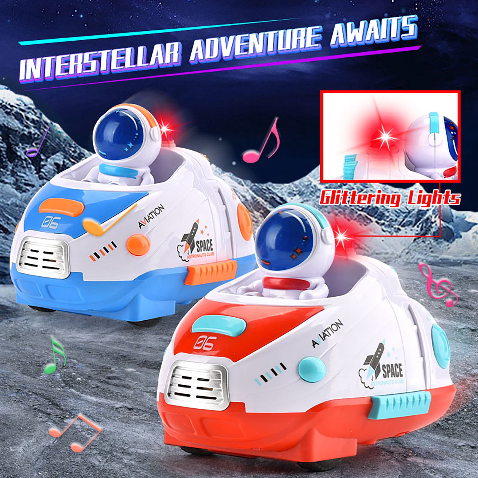 Kivdit RC Ejecting Bumper Cars, Remote Control Car for Kids, RC Battle Cars of 2 Player, Red and Blue, Ages 6 and Up
