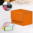 thumbnail image 6 of Durable Trading Card Deck Box Storage for Card Carrying Case Protective Orange, 6 of 9
