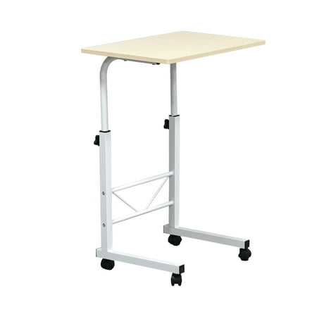 Small Table With Wheels 360 Degree Rotation Laptop Stand For Desk