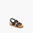 thumbnail image 1 of Reef Kids LITTLE WATER VISTA BLACK/TAN FLAT, 1 of 4