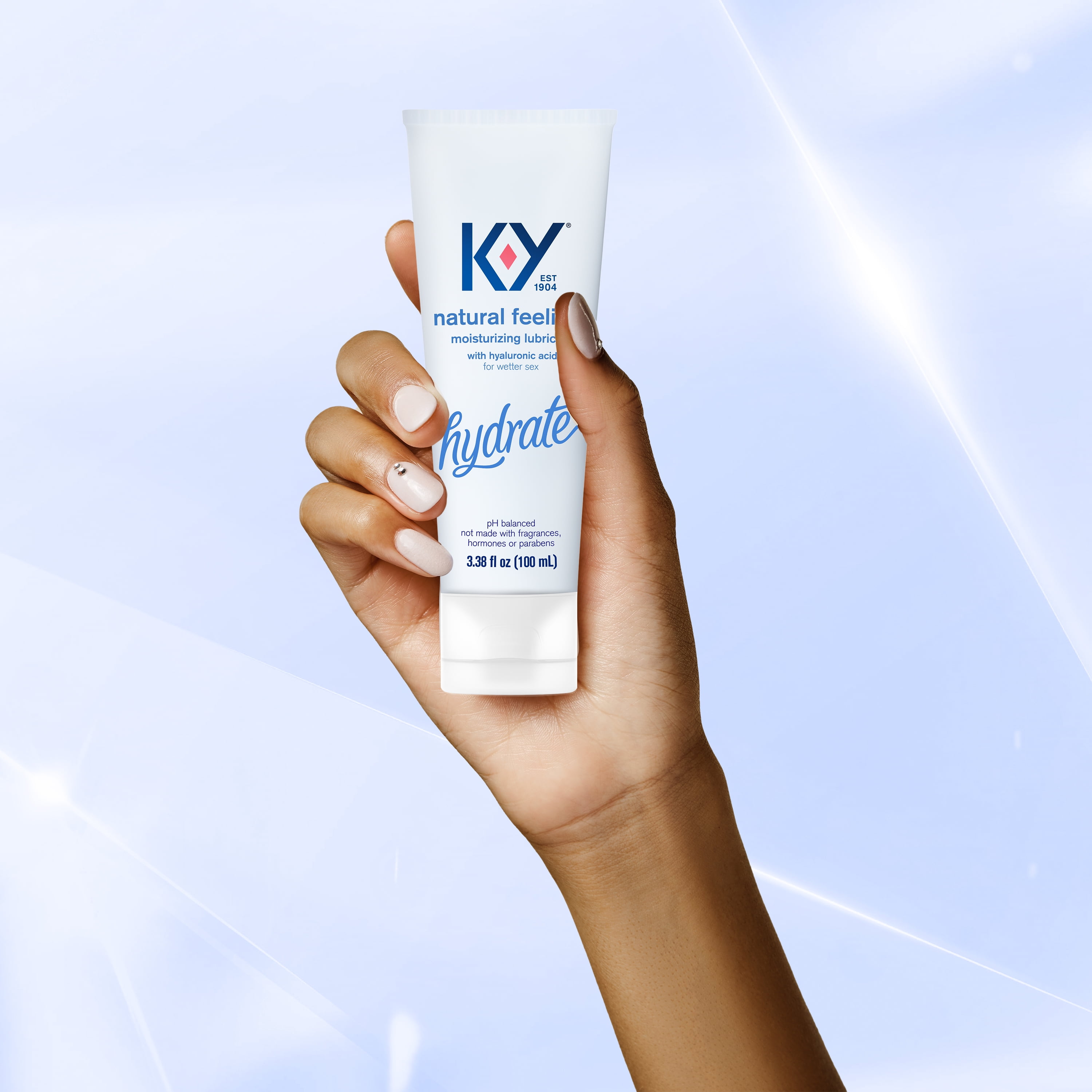 Water Based Lube K-Y Natural Feeling 3.38 fl oz Personal Lubricant for  Adult Couples, Men, Women, Pleasure Enhancer, Vaginal Moisturizer, pH  Balanced, Hormone & Paraben Free, Latex Condom Compatible 