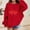 Red4, variant on Posijego Valentine's Day Sweatshirt for Girls Boys Cute Crew Neck Long Sleeve Heart Graphic Pullover Sweatshirts