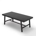 thumbnail image 1 of Modern Industrial Dining Table for 6-8 – Rectangular Wooden Table – Heavy-Duty Metal Legs – Rustic Design – Easy Assembly – Perfect for Kitchen, Dining Room, Apartment, 1 of 15