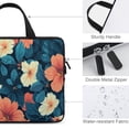 thumbnail image 3 of AWERP Flowers Seamless Pattern Laptop Handle Bag Diving Fabric Computer Protect Case Tablet Cover Neoprene 17inch, 3 of 5