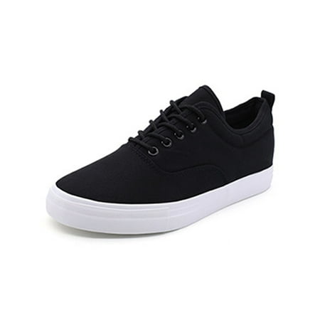 

Ferndule Mens Low Top Loafers Driving Breathable Round Toe Flats Comfortable Non-Slip Slip On Sneakers Black 8