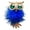 Gem Blue, variant on Walbest Car Diffuser Vent Clip, 1 Pack Owl Cute Car Air Freshener,Bling Crystal Car Air Vent Clip Charms Car fresheners for Women, Grey