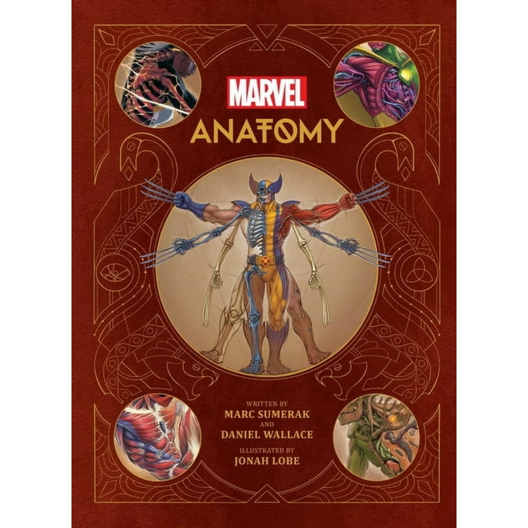 Marvel Anatomy: A Scientific Study of the Superhuman (Hardcover