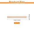 thumbnail image 2 of Uxcell 100 Pack 3/8" x 4-5/16" Wooden Dowel Pins, Furniture Woodwork Grooved Fluted Pin, 2 of 6