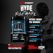 PROSUPPS Hyde Nightmare Pre-Workout Powder Energy Drink (30 Servings, Black N Blueberry)