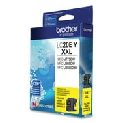Brother LC20EY INKvestment 1,200 Page-Yield Super High-Yield Ink - Yellow