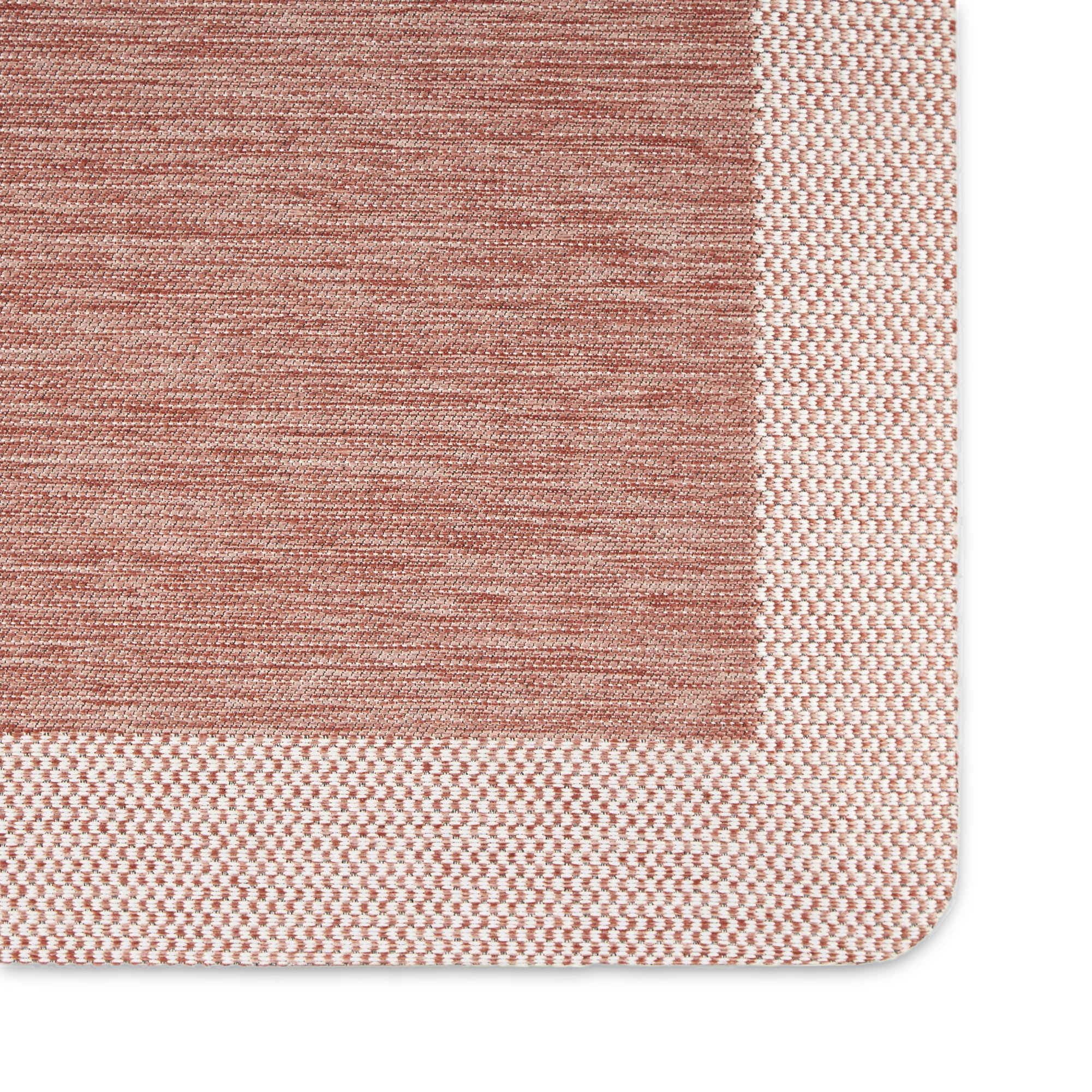 Martha Stewart Mira Modern Heathered Solid Anti-Fatigue Air-Infused Kitchen Mat, Spice Red, 19.6"x32"