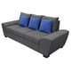 thumbnail image 3 of Sofa El Bazar Store Islandia Lino Gris oxford 3 plazas, Modular, Moderno, Sala, 3 of 4