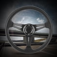 thumbnail image 4 of Volant de Drift, Anti-Rouille Confortable Élégant 14 Pouces pour Modification Auto Noir, 4 of 8