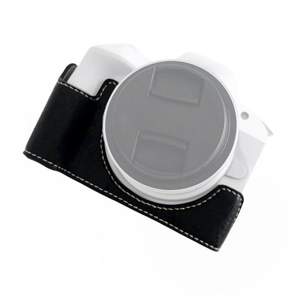 Digital Camera Bottom Protective Case PU Leather Camera Bag with