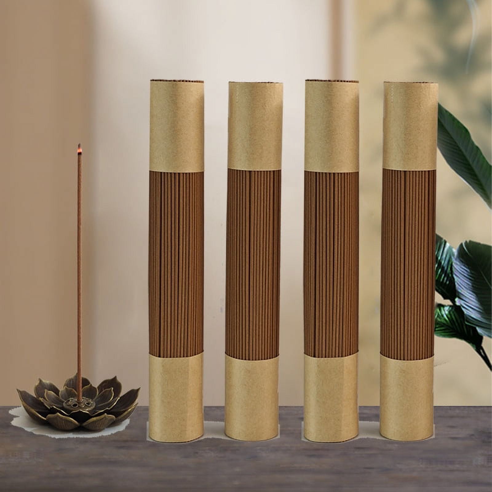 Xiao Hua Premium Aromatic Incense: A Blend Aloeswood and Sandalwood | 40-Minute Burn Time | 100g, 21cm，Featuring Authentic，Insects leak aloes